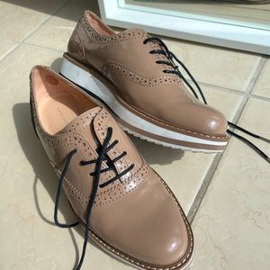 Zara shoes like new beige